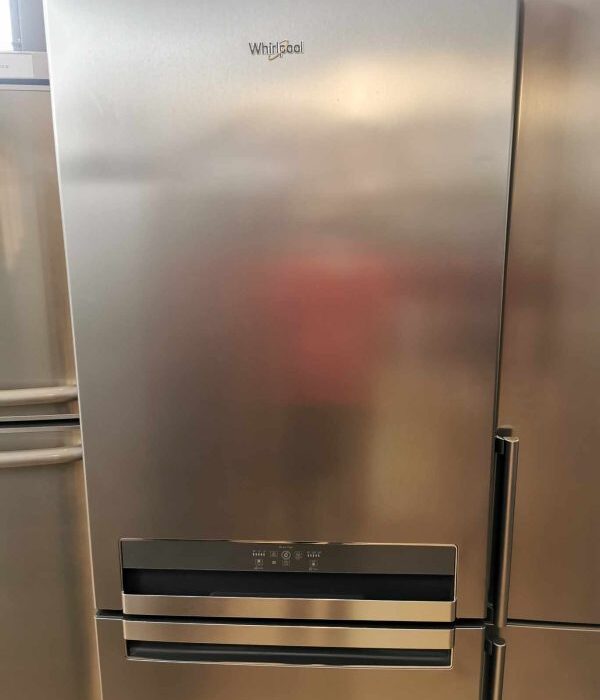 Ψυγειοκαταψύκτης WHIRLPOOL INOX INVERTER Ενεργειακή κλάση A++ Full No Frost 500.00€