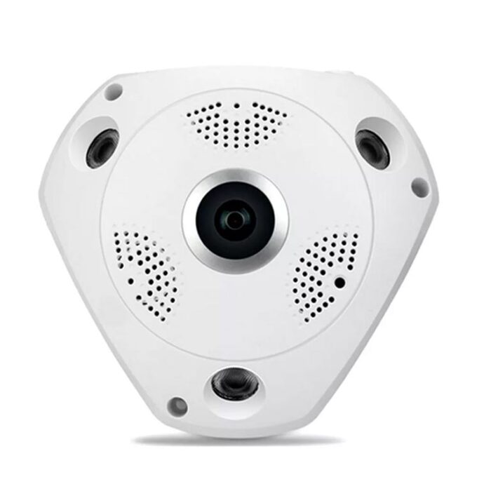 HELL. 3D Πανοραμική Κάμερα Ασφαλείας, Εμβέλειας 360 μοιρών, με Wi-Fi και δυνατότητα χειρισμού από Smartphone, VR Cam Jortan 70,00€